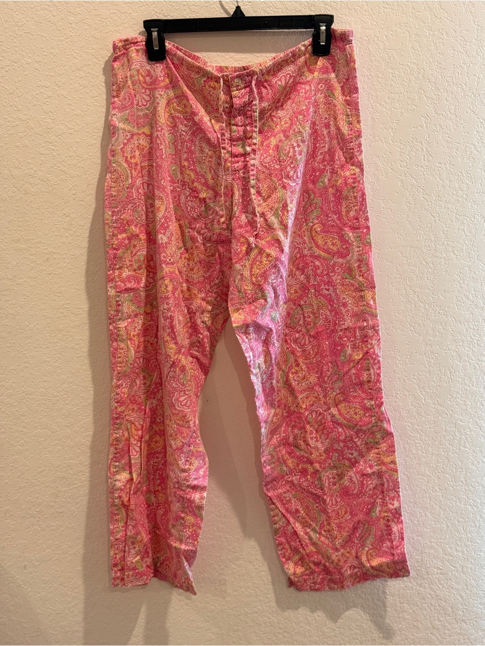 Ralph Lauren Pink Paisley Kids Pajama Pants